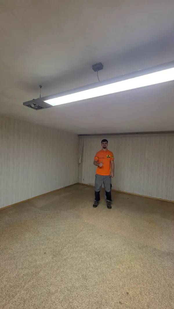 Nachher: Keller entrümpelt und besenrein in Aachen übergeben